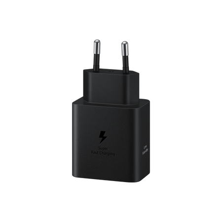 CARICABATTERIA DA RETE SAMSUNG SUPER FAST CHARGING 45W USB-C EP-T4511XBEGEU + CAVO TYPE-C BLACK