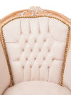 Biscottini Biscottini Poltrona Luigi XVI Faggio Massello Intagliata Shabby Chic Bianco