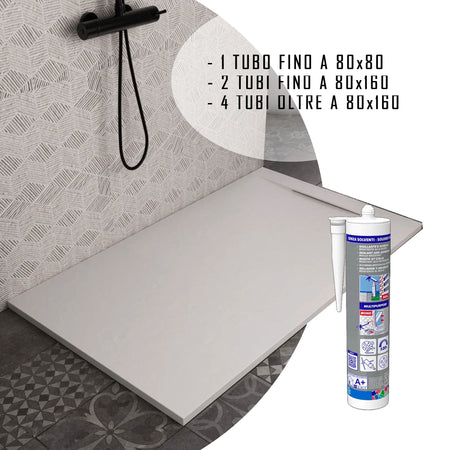 Colla per installazione piatti doccia