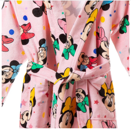 Accappatoio Minnie Fiocco ! Caleffi Kids Disney - Comfort e Stile per i Piccoli