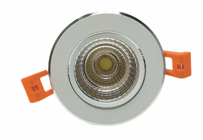 Faretto Incasso Led Cob 7 Watt Luce Fredda Calda Naturale P-75