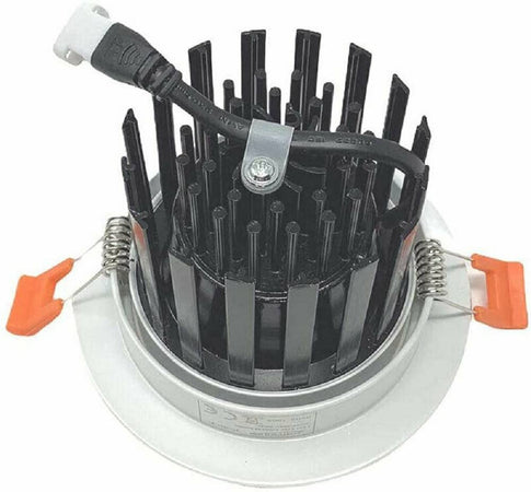 Faretto Incasso Led Cob 20 W Luce Fredda 6500k Calda 3000k Naturale 4000k P-120
