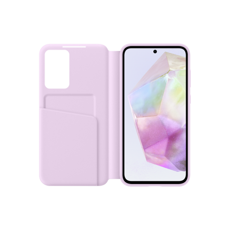 Samsung Custodia Smart View Wallet Galaxy A35 5G (Smart View Wallet Case A35 - Lavender - Warranty: 24M)