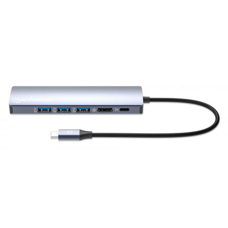 Docking Station USB-C PD 6-in-1 4K Hub Multiporta