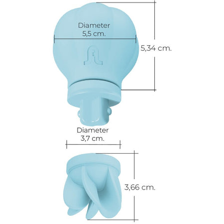 ADRIEN LASTIC - STIMOLATORE CLITORIDE CARESS BLU