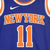 NIKE NBA Canotta Basket Uomo Nba Swingman Jersey Icon Edition No 11 Frank Ntilikina Neykni Road Rush Blue da uomo