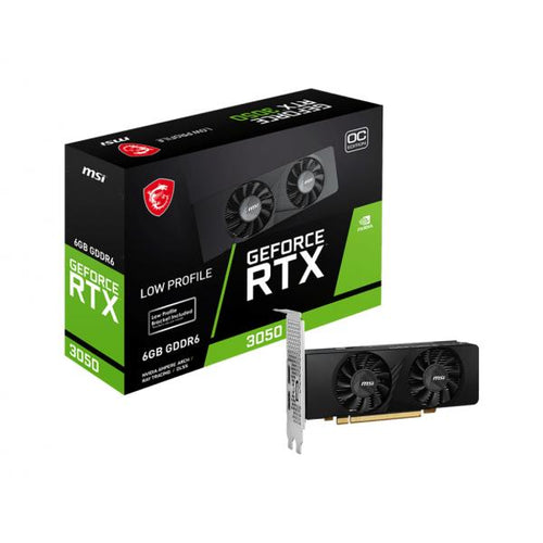 VGA MSI GEFORCE RTX 3050 LP 6G OC