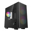 CASE MICRO ATX CH360 BK 2*140+1*120 ARGB