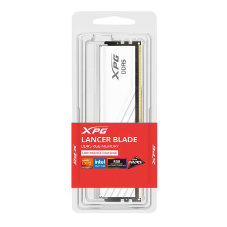 XPG LANCER BLADE RGB DDR5 memoria 16 GB 1 x 16 GB Data Integrity Check [verifica integrità dati] (XPG LANCER BLADE RGB DDR5 hukommelsesm)