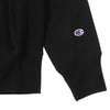 CHAMPION Felpa Girocollo Uomo Reverse Weave Big Logo Black da uomo