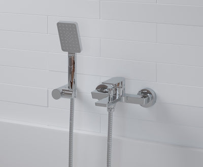 Miscelatore vasca con doccetta cromato ALPHA