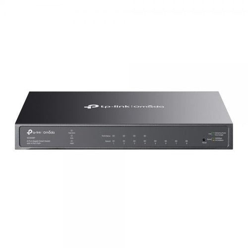 Switch di rete TL-SG2008P - Smart Desktop con 8 Porte Gigabit di cui 4 PoE+ Jetstream by Omada
