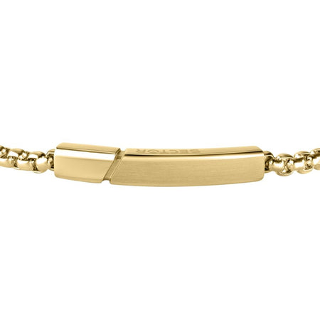 Bracciale SECTOR uomo Basic acciaio dorato