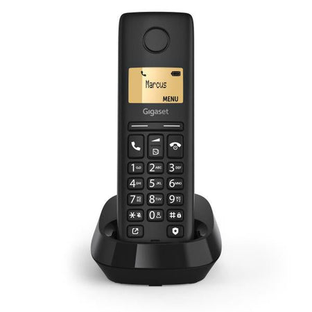 GIGASET PURE 100 (NERO) - TELEFONO CORDLESS SINGOLO