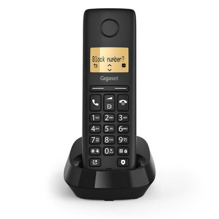 GIGASET PURE 100 (NERO) - TELEFONO CORDLESS SINGOLO