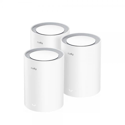 Sistema Wi-Fi 6 Mesh AX3000 2.5G Dual Band, M3000 Bianco 3pz