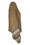 COLOUR MARKET Maglie Cammello/avorio da donna
