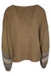 COLOUR MARKET Maglie Cammello/avorio da donna