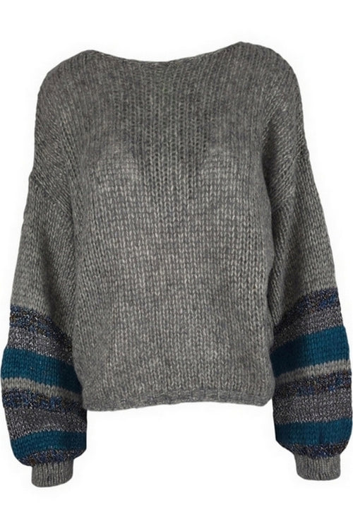 COLOUR MARKET Maglie Grigio/azzurro da donna
