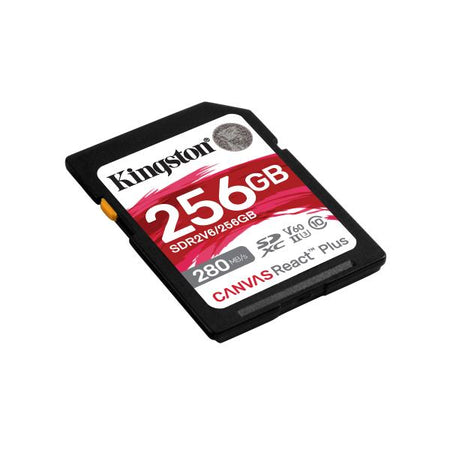 256GB Canvas React Plus SDXC UHS-II 280R / 150W U3 V60 for Full HD / 4K