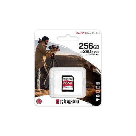 256GB Canvas React Plus SDXC UHS-II 280R / 150W U3 V60 for Full HD / 4K