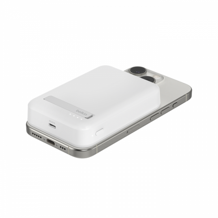 Belkin BoostCharge Pro Carica wireless Bianco (Belkin BOOST Charge Pro Magnet, Powerb)