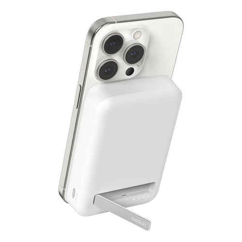 Belkin BoostCharge Pro Carica wireless Bianco (Belkin BOOST Charge Pro Magnet, Powerb)