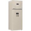 Beko Frigo Doppia Porta No Frost 455lt E 70cm Beige Rdne455e40dbn