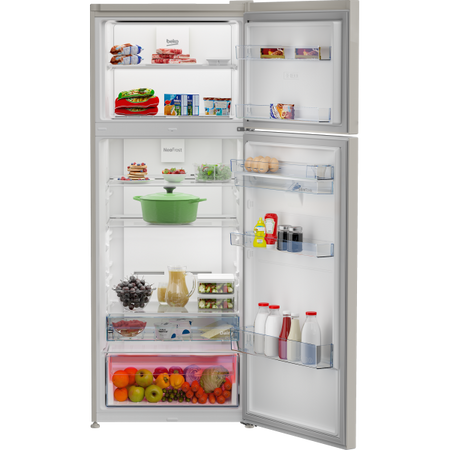 Beko Frigo Doppia Porta No Frost 455lt E 70cm Beige Rdne455e40dbn