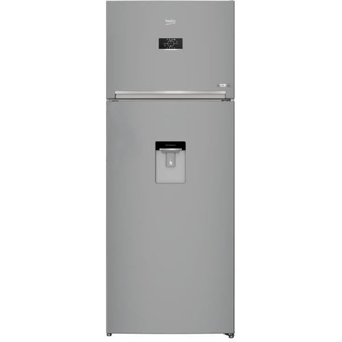 Beko Frigo Doppia Porta No Frost 455lt E 70cm Silver Rdne455e40dsn