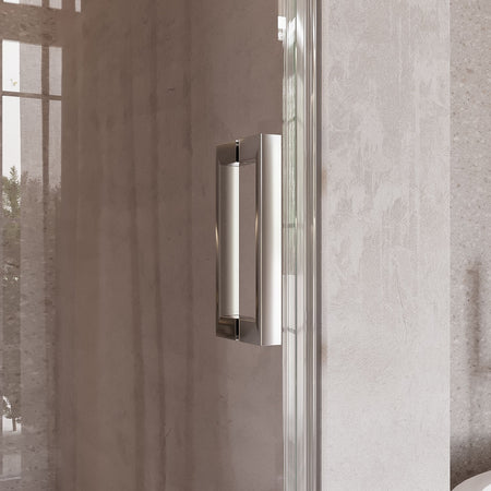 Porta doccia battente nicchia 6mm h195 anticalcare SALEMA