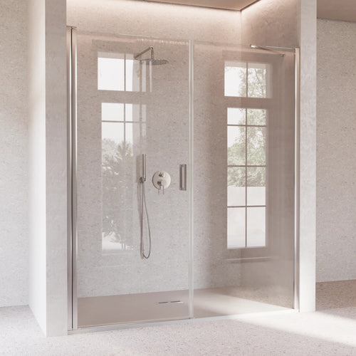 Porta doccia battente 6mm h195 anticalcare SALEMA