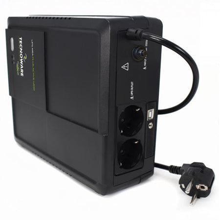 Tecnoware Ups Era Plus Active 1200va 840w 2xschuko Fgceraplat1202sch