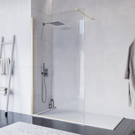 Doccia walk-in ORO 80 cm h200 vetro 8mm anticalcare ISIDE