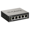 D-Link DGS-1100-05V2/E switch di rete Gestito L2 Gigabit Ethernet (10/100/1000) Nero