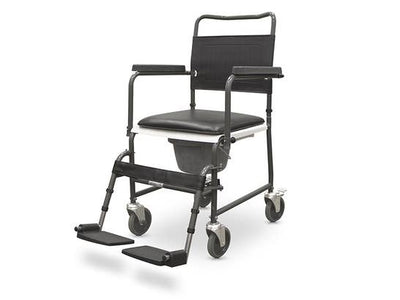 Sedia comoda con ruote per il trasporto