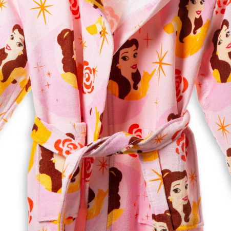 Accappatoio Princess Belle ! Caleffi Kids Disney in Cotone - Eleganza e Comfort per Le Piccole
