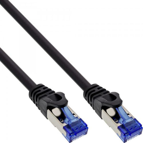 InLine InLineCavo patch armato, U/FTP, Cat.6A, nero, 5m