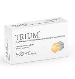 Trium monodose gtt ocul 15fl
