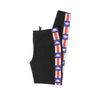 KAPPA Leggins Donna Authentic La Baward Black/blue da donna
