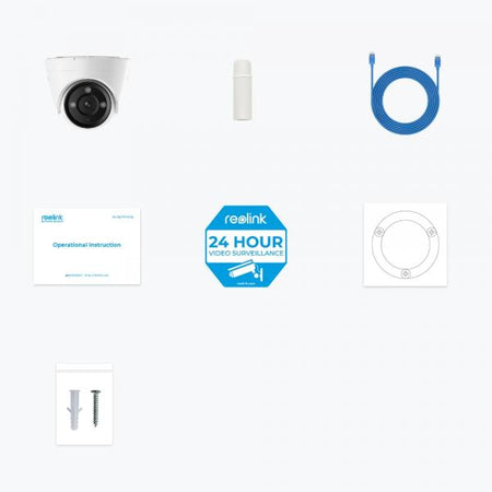 Telecamera Dome IP PoE di Sicurezza 4K 8MP IP67, Serie P434