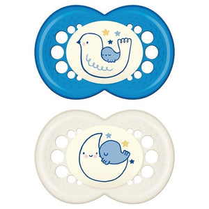 Succhietti Mam Silicone - Original Night - 6 mesi +