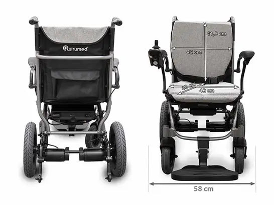 Sedia a rotelle elettrica Basic Compact Ultralight