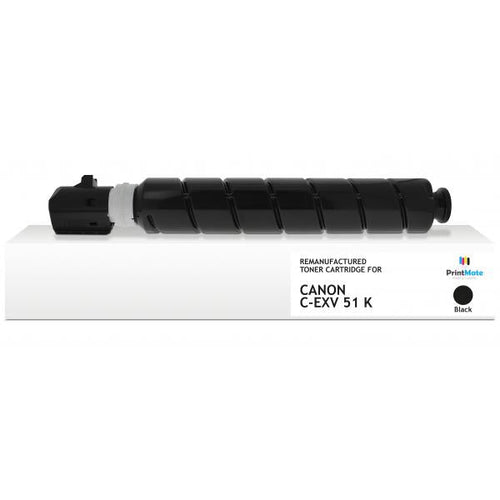 PrintMate K40141F6 cartuccia toner 1 pz Compatibile Nero (REMANUFACTURED C-EXV51 BLACK 69K PAGE YIELD TONER)