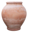 Biscottini Giara liscia invecchiata, in terracotta toscana 100% Made in Italy interamente Lavorata a Mano L70xPR70xH84 cm