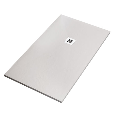 Piatto doccia 80x120 bianco marmo resina effetto pietra STAR PLUS