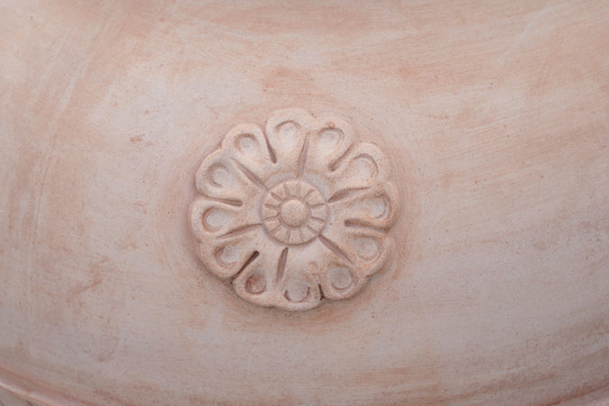 Biscottini Biscottini Orcio Vaso Toscano 80x74x80 terracotta galestro fatto a mano