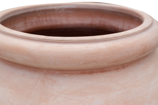 Biscottini Orcio Toscano invecchiato in terracotta toscana 100% Made in Italy interamente Lavorato a Mano L80xPR74xH80 cm