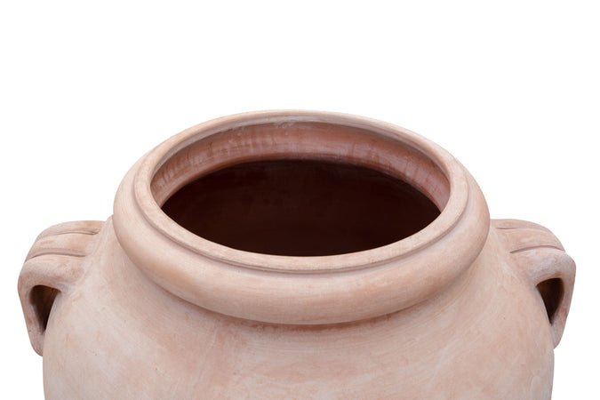 Biscottini Biscottini Orcio Vaso Toscano 80x74x80 terracotta galestro fatto a mano