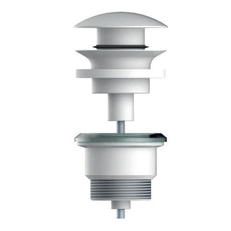 Piletta di scarico bianca clic clac universale